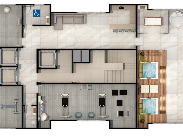 Imagem 3: Grand Mirage Apartamento com 3 dormitórios