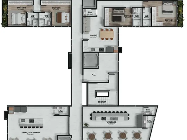 Imagem 3: Torre del Mare Home Club