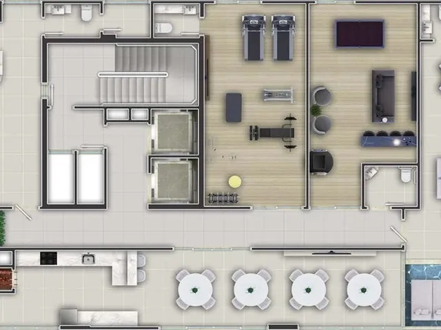 Imagem 14: Beach Dream Apartamento com 4 dormitórios
