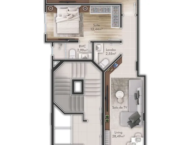 Imagem 2: Efraim Apartamento com 2 dormitórios