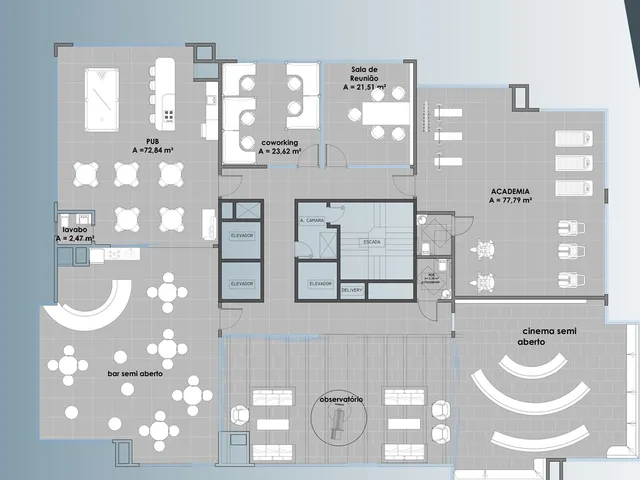Imagem 7: Space One Apartamento com 3 dormitórios