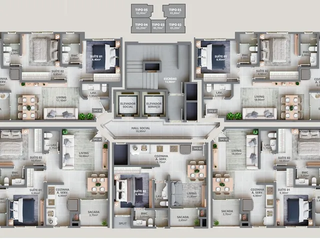 Imagem 2: Figueiras 418 Apartamento com 1 dormitório