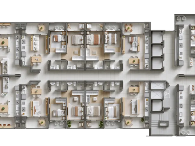 Imagem 4: Brava Living Apartamento com 2 dormitórios