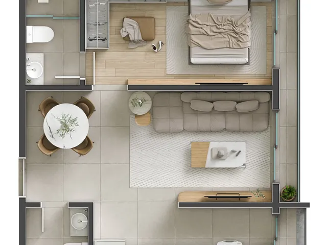 Imagem 6: Oxford 586 Apartamento com 1 dormitório