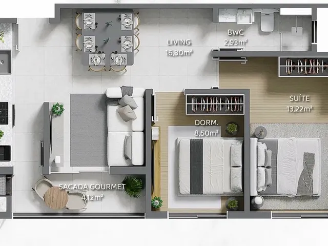 Imagem 6: Symphony Home Apartamento com 2 dormitórios