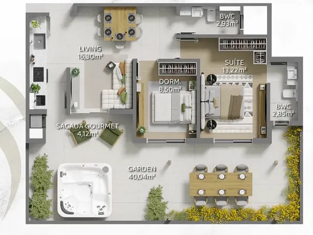 Imagem 9: Symphony Home Apartamento com 2 dormitórios