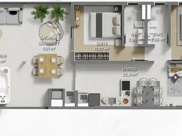 Imagem 10: Symphony Home Apartamento com 2 dormitórios