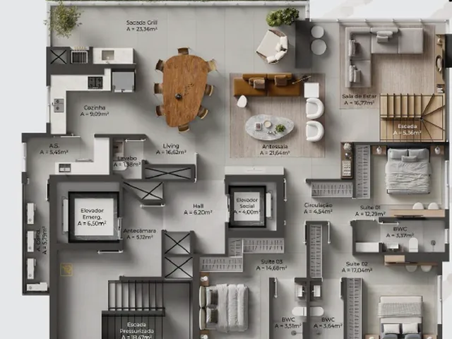 Imagem 6: APARTAMENTO RESIDENCIAL em Balneário Camboriú - SC, Centro