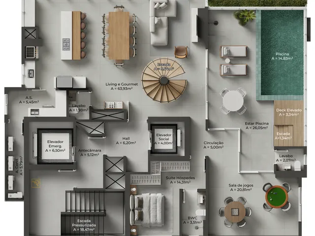 Imagem 8: APARTAMENTO RESIDENCIAL em Balneário Camboriú - SC, Centro