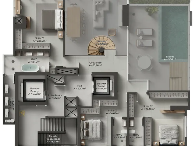 Imagem 9: APARTAMENTO RESIDENCIAL em Balneário Camboriú - SC, Centro