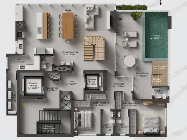 Imagem 10: APARTAMENTO RESIDENCIAL em Balneário Camboriú - SC, Centro