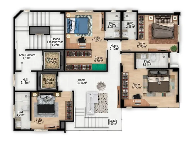 Imagem 2: Evely Residencial