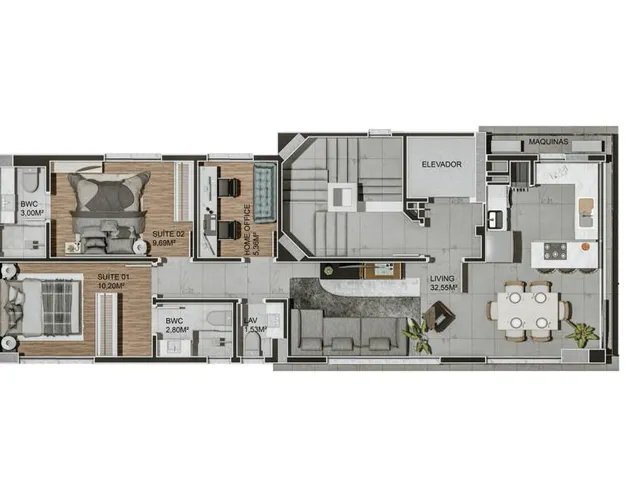 Imagem 7: COBERTURA RESIDENCIAL em Balneário Camboriú - SC, Centro