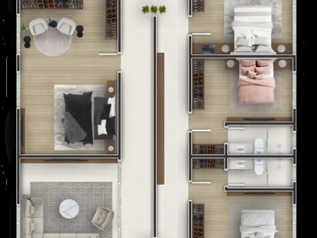 Imagem 2: Emaar Exclusive Apartamento com 4 dormitórios
