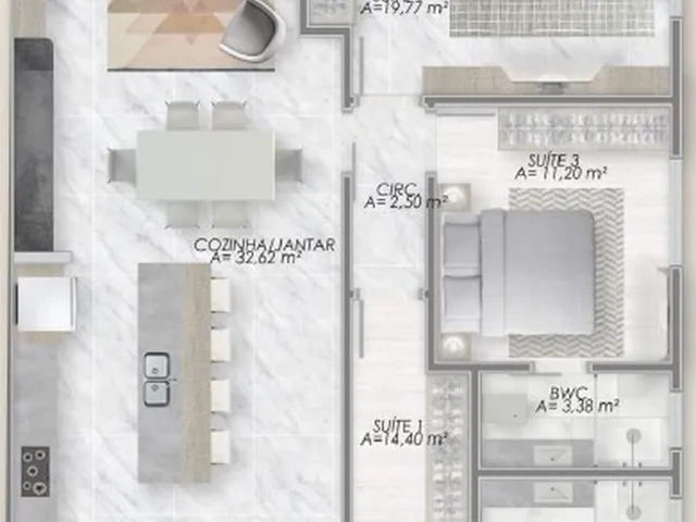 Imagem 5: Apartamento à venda no bairro Perequê - Porto Belo/SC