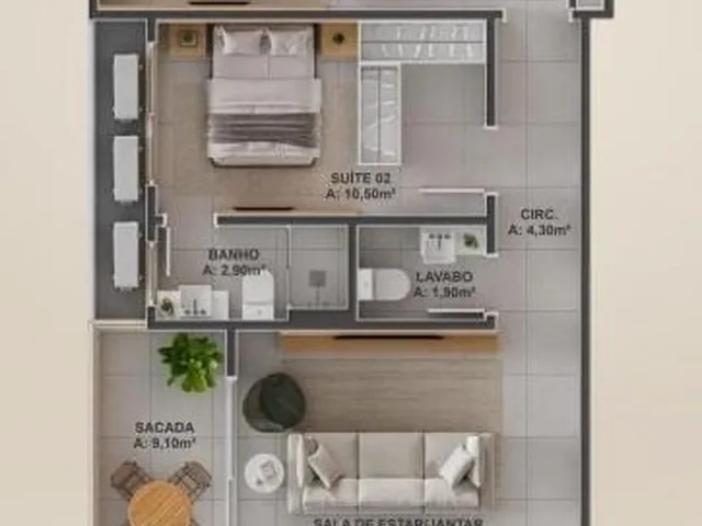 Imagem 15: Seven Apartamento com 3 dormitórios