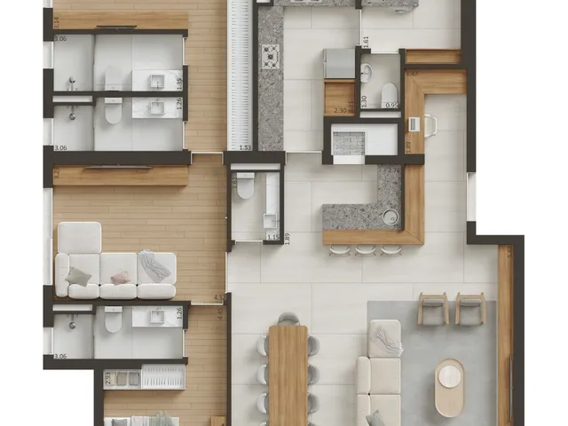 Imagem 10: Soneto Apartamento com 3 dormitórios