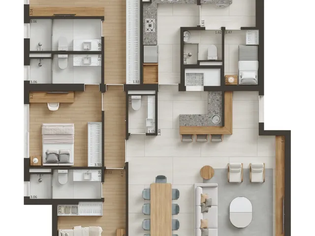 Imagem 11: Soneto Apartamento com 3 dormitórios
