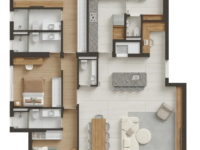 Imagem 12: Soneto Apartamento com 3 dormitórios