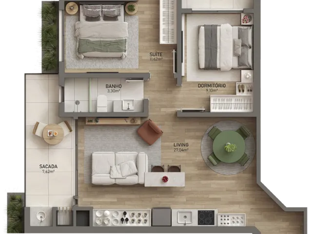 Imagem 9: Arbo 1755 Apartamento com 2 dormitórios