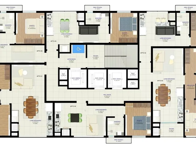 Imagem 4: Apartamento À Venda no Bairro Perequê - Porto Belo/Sc