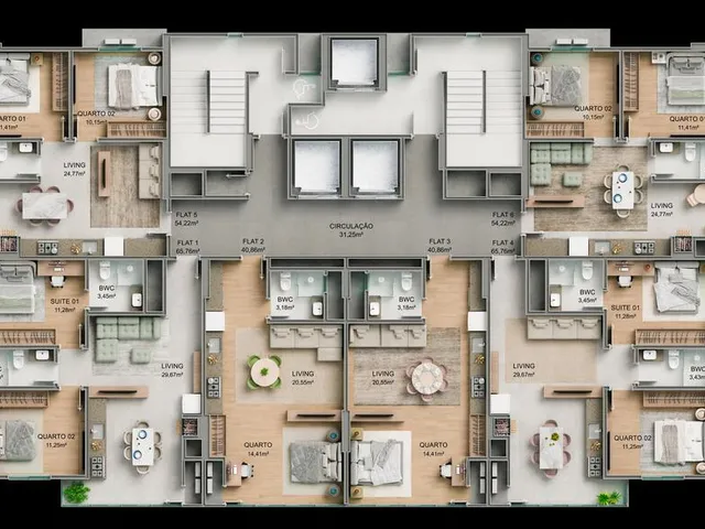 Imagem 4: Sytonia Apartamento com 1 dormitório