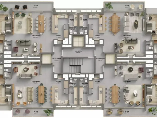 Imagem 2: Mirá Apartamento com 3 dormitórios