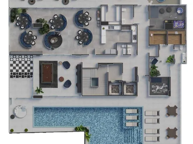 Imagem 2: Zenith Tower Apartamento com 4 dormitórios