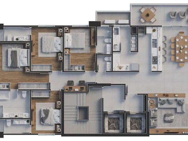 Imagem 6: Zenith Tower Apartamento com 4 dormitórios