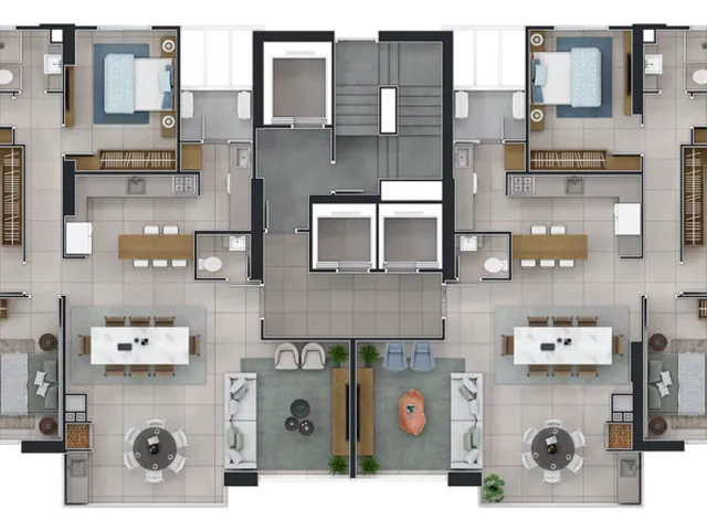 Imagem 3: Opera Tower Apartamento com 4 dormitórios
