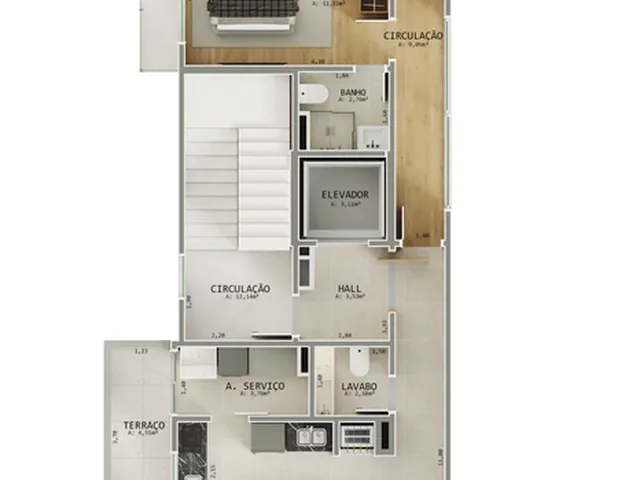 Imagem 7: San Vitto Apartamento com 4 dormitórios