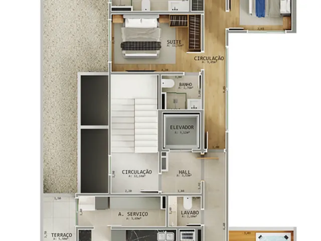Imagem 8: San Vitto Apartamento com 4 dormitórios
