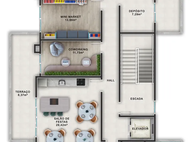 Imagem 3: Villa Positano Apartamento com 4 dormitórios