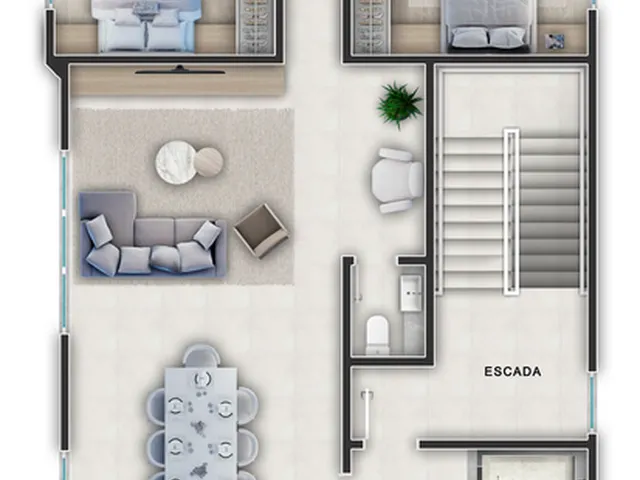 Imagem 5: Villa Positano Apartamento com 4 dormitórios