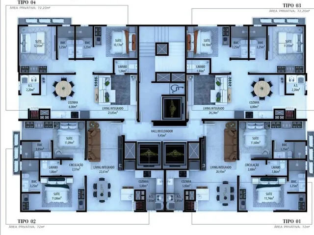 Imagem 3: Grand Imperium Apartamento com 2 dormitórios