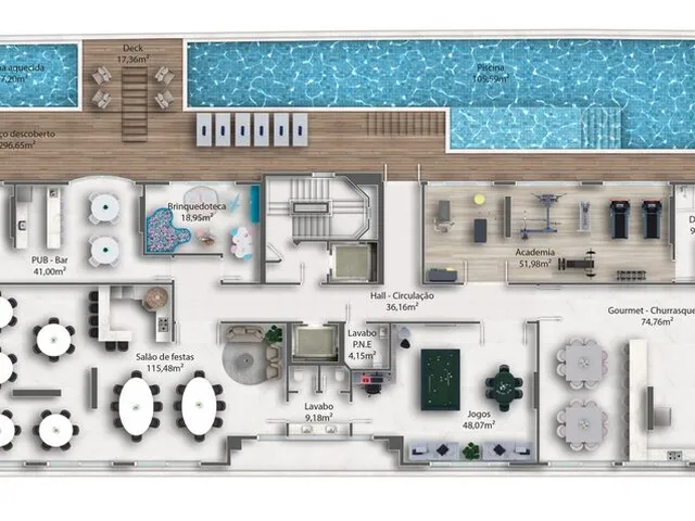 Imagem 2: Domo 130 Apartamento com 3 dormitórios