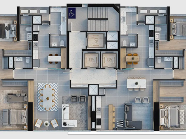 Imagem 2: 135 Jardins Apartamento com 4 dormitórios