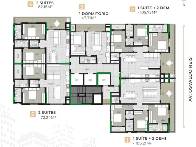 Imagem 4: Metropolitan Modern Residences