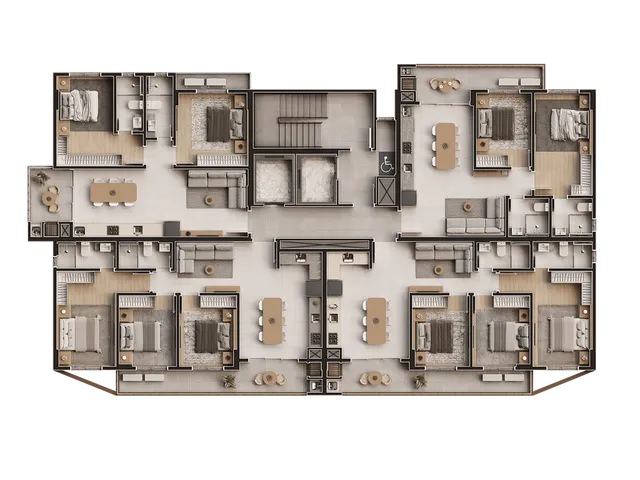 Imagem 4: Seventy Apartamento com 3 dormitórios