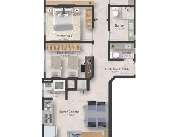 Imagem 12: Liberty Residence - Liberty Residence