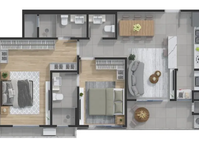 Imagem 6: Quest Apartamento com 3 dormitórios