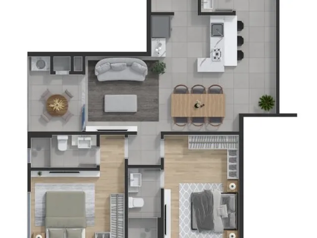 Imagem 7: Quest Apartamento com 3 dormitórios