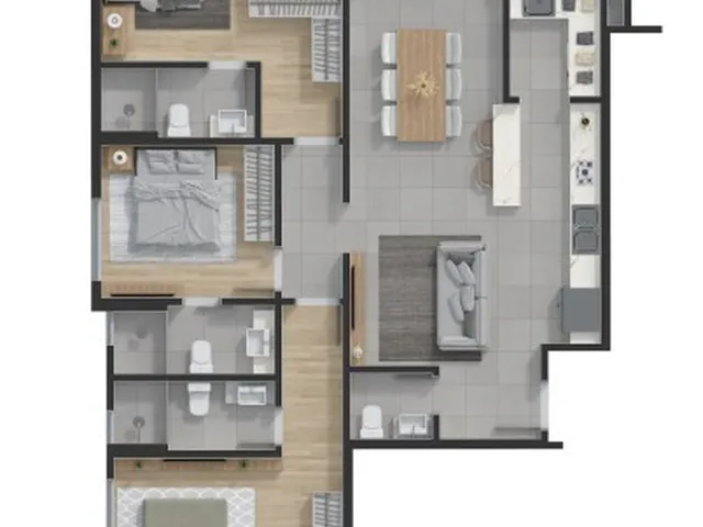 Imagem 8: Quest Apartamento com 3 dormitórios