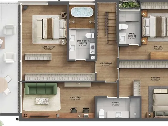 Imagem 6: Aria - Casas - Aria - Casas
