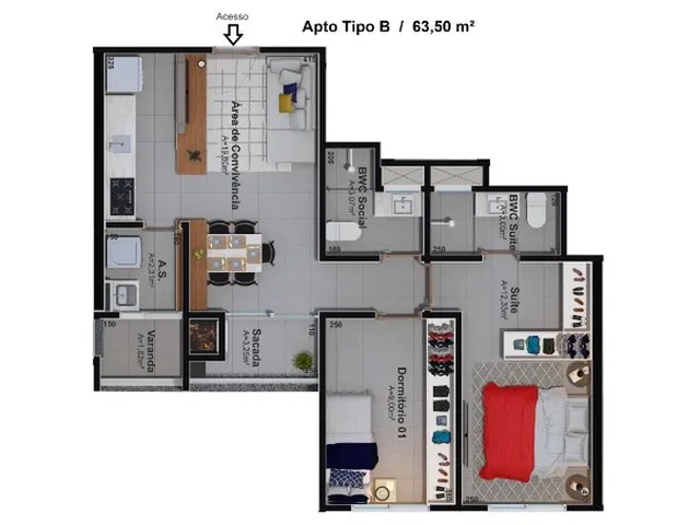 Imagem 5: Lançamento! Apartamentos em Braço do Norte!