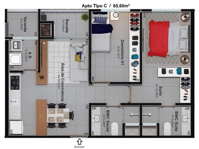Imagem 6: Lançamento! Apartamentos em Braço do Norte!