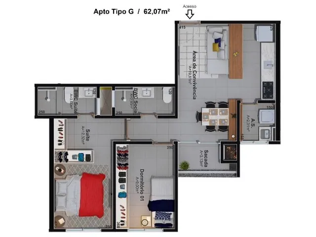 Imagem 10: Lançamento! Apartamentos em Braço do Norte!