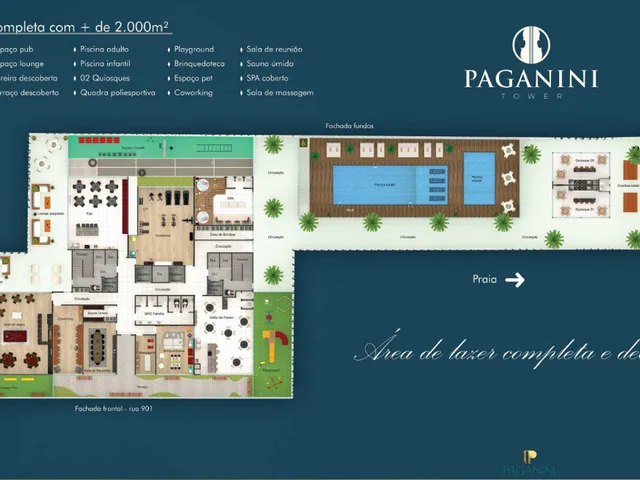 Imagem 3: Apartamento para Venda em Centro com 2 Quartos, Sendo 2 Suítes, 80M²