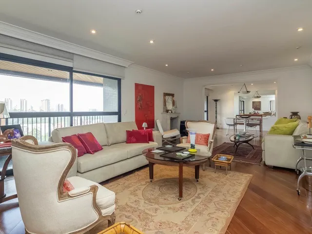 Imagem: O apartamento possui 4 Dormitórios, 4 Suítes, 6