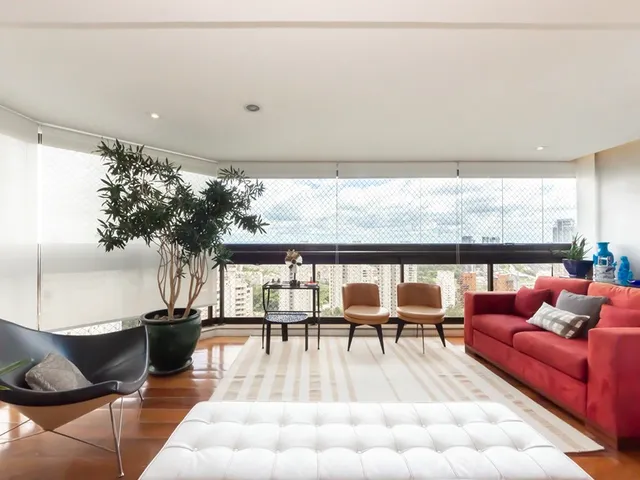 Imagem: O apartamento possui 4 Dormitórios, 4 Suítes, 5